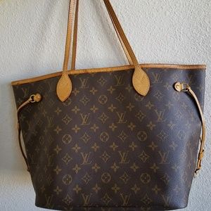 Authentic Louis Vuitton Never Full MM